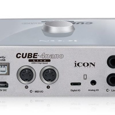 İcon Pro Cube 4 Nano 2 Giriş 2 Çıkış Usb Ses Kartı